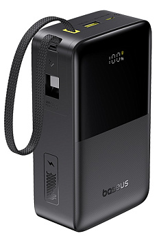 Портативный внешний аккумулятор Baseus EnerFill FC51, 30000mAh 22.5W - Black (E0028100)