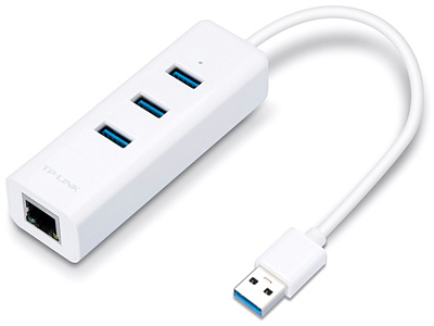  USB Хаб cетевая карта TP-Link UE330 USB  (UE330)