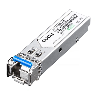 Оптический транссивер GbE SFP WDM CUDY SM100GSB-20A (SM100GSB-20A)