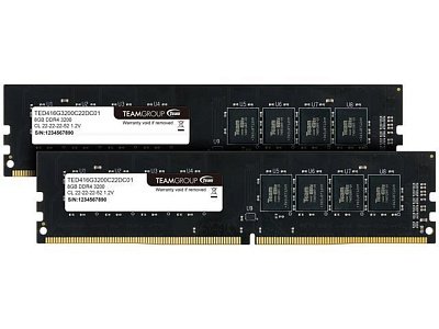 Набор модулей памяти Team Group 16Gb (8*2) (TED416G3200C22DC01)