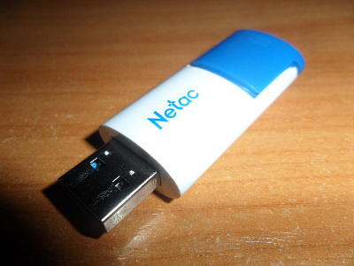 USB флеш-накопитель  64GB Netac U182, USB 3.2, Blue (NT03U182N-064G-32BL)