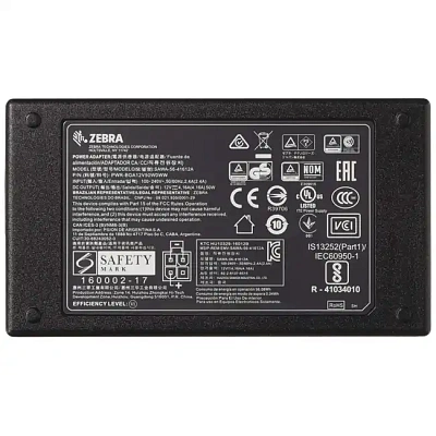 Блок питания для штрихкодирования Zebra (PWR-BGA12V50W0WW)