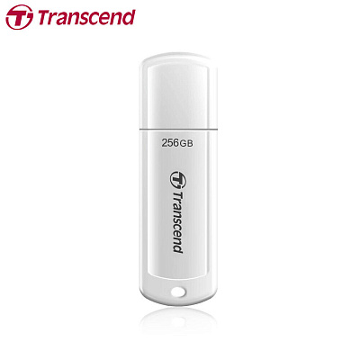 USB Флеш 256GB 3.0 Transcend TS256GJF730 белый (TS256GJF730)