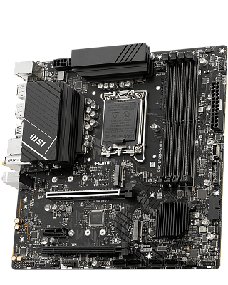 Материнская плата MSI PRO B760M-A WiFi, iB760,S1700,mATX (PRO B760M-A WIFI)