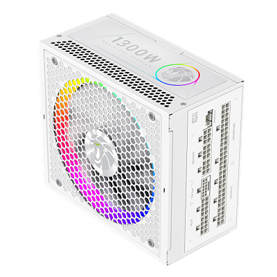 Блок питания Gamemax RGB PRO 1300P WH Platinum (2110-1300B0026)