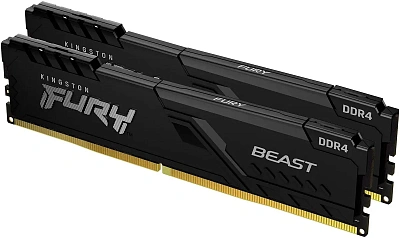 Оперативная память Kingston Fury Beast DDR4 DIMM 32Gb KIT (2x16) 3200MHz (KF432C16BB1K2/32WP)