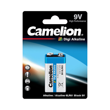 Батарейка CAMELION Digi Alkaline 6LR61-BP1DG (6LR61-BP1DG)