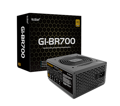 Блок питания PCCooler GI-BR700, 700W, Non Modular, 80+ BRONZE (GI-BR700)