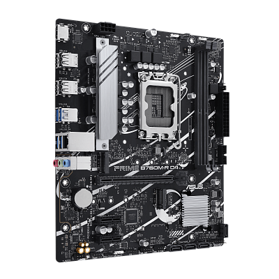 Материнская плата ASUS PRIME B760M-R D4, LGA1700 mATX (PRIME B760M-R D4)