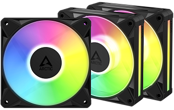 Вентилятор для корпуса ARCTIC BioniX P12 A-RGB 3-Pack, Black (ACFAN00337A)