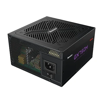 Блок питания Huntkey GX750M, 750W, 12cm HYB Fan, Active PFC, 80+Gold, ATX (GX750M)