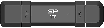Внешний SSD диск Silicon Power DS72 1 TB, black (SP001TBUC3S72V1K)