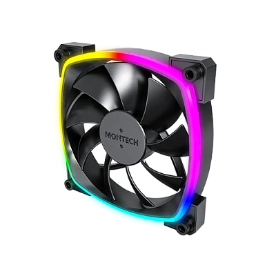 Вентилятор для корпуса Montech AX120 PWM, Черный (AX120 PWM (B))