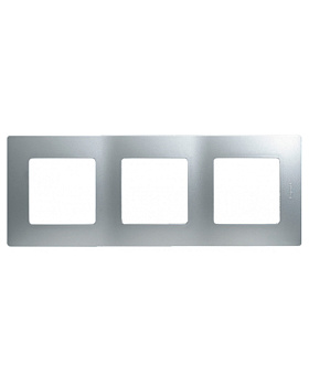 Legrand 672553 Рамка 3п АЛЮ ETIKA (672553)