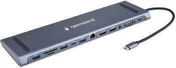 USB Хаб 12 port, Gembird  UHB-D6 (UHB-D6)