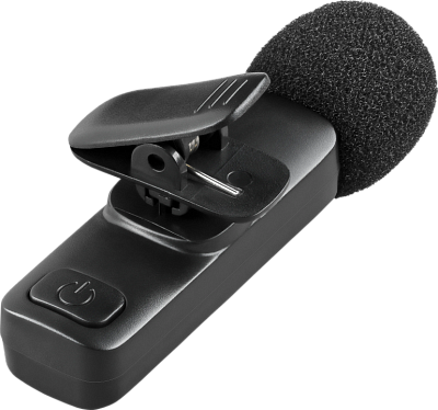 Микрофон петличный Defender Talky-138 wrls черный (64138)