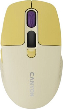 Мышь CANYON MW-26 Wireless Yellow (CNS-CMSW26Y)