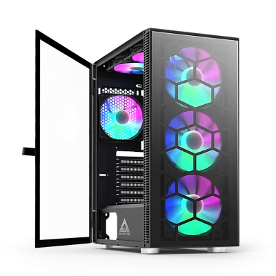 Корпус Montech X3 GLASS, Черный (X3 GLASS (B))