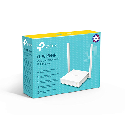 Беспроводной маршрутизатор TP-Link TL-WR844N (TL-WR844N(RU) V1.0)