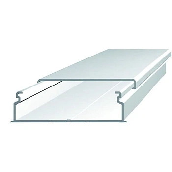Мини-канал EFAPEL серия 10, 60×16, с крышкой, 2 м, белый (10170 CBR)