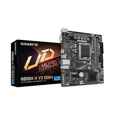 Материнская плата Gigabyte H610M H V3 DDR4 (H610M H V3 DDR4)