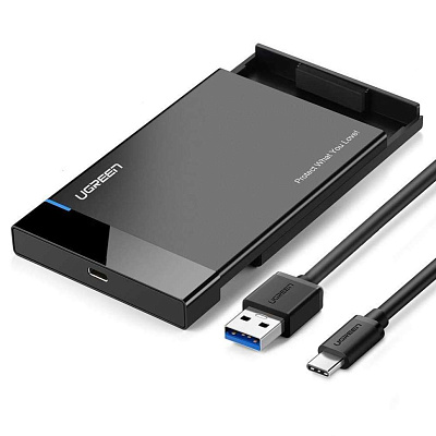 Корпус внешнего жесткого диска UGREEN USB 3.0 SATA 2.5" US221 (50743) 