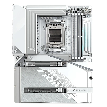 Материнская плата Gigabyte X870 AORUS STEALTH ICE (X870 A STEALTH ICE)