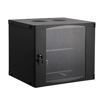 Шкаф настенный SHIP EW серия, 19, 12U, Black (5412.100)