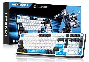 Клавиатура беспроводная Transformers TF-GK01, White (TF-GK01, White)