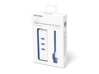  USB Хаб cетевая карта TP-Link UE330 USB  (UE330)