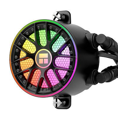 Кулер с водяным охлаждением Thermalright Aqua Elite 360 ARGB BLACK V6 (TL-N12-R5-S)