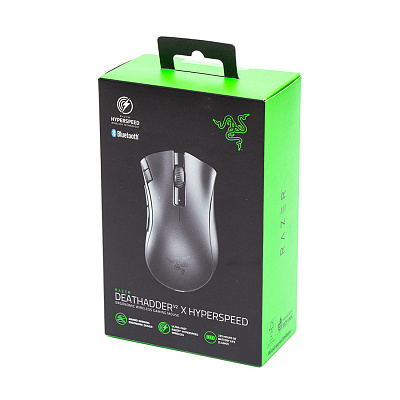 Мышка игровая Razer DeathAdder V2 X HyperSpeed Черная USB/BT (RZ01-04130100-R3G1)