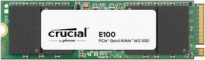 Твердотельный накопитель SSD Crucial E100 1 TB, M.2 PCIe 4.0, NVMe (CT1000E100SSD8)