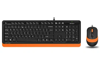 Клавиатура+мышь A4tech F1010-ORANGE Fstyler USB (F1010-ORANGE Fstyler)