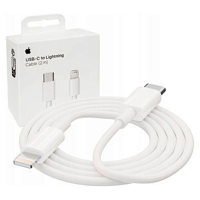 Кабель Type-C - Lightning, Apple, 2м (MUQ93ZM/A) (MW2R3ZM/A)