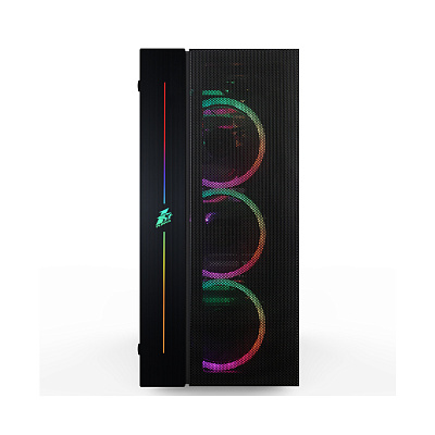 Компьютерный корпус 1STPLAYER BLACK.SIR B7-BK без Б/П (B7-BK-4M3C4)