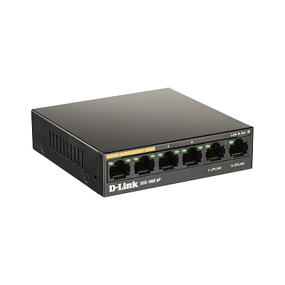 Коммутатор D-Link DSS-100E-6P/A1A (DSS-100E-6P/A1A)