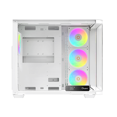 Корпус Ocypus Iota C70 WH Curve ARGB Digital (Iota-C70-WHD400CD-GL)