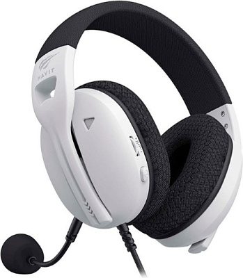 Наушники проводные Havit Fuxi-H5d, White+Black (2.0301200390003E+14)