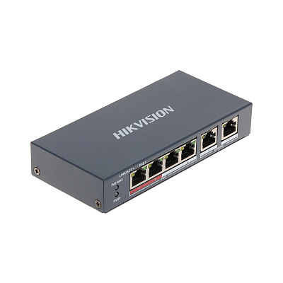 Коммутатор Hikvision DS-3E0106P-E/M(B) (DS-3E0106P-E/M(B))