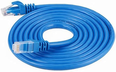 Сетевой кабель Ugreen Cat 5e U/UTP 1m - Blue (11201)