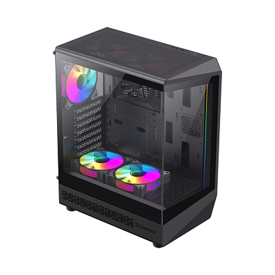 Компьютерный корпус Gamemax Vista COC AB Black без Б/П (1115-3806R0004)