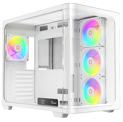 Корпус Ocypus Iota C70 WH Curve ARGB Digital (Iota-C70-WHD400CD-GL)