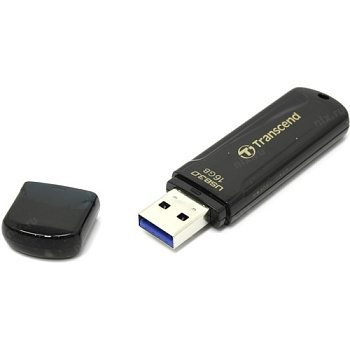 USB Флеш 16GB 3.0 Transcend TS16GJF700 черный (TS16GJF700)