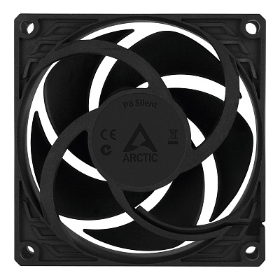 Кулер для корпуса ARCTIC P8 Silent, Black (ACFAN00152A)