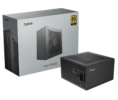Блок питания Ocypus Iota P850S 850W Full Modular, 80+ GOLD, Черный (Iota-P850S-GFFBK025X-EU)