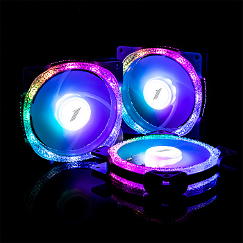Комплект кулеров для компьютерного корпуса 1STPLAYER FIREMOON M1-D COMBO 3в1 (M1-D COMBO)