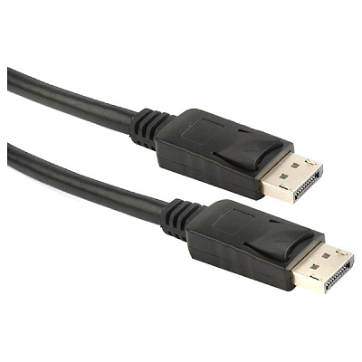 Кабель DisplayPort Cablexpert CC-DP3-2M, v1.3, 2м, 20M/20M, черный, экран, пакет черный (CC-DP3-2M)