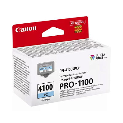 Чернильный картридж Canon PFI-4100 Photo Cyan (6781C001AA)