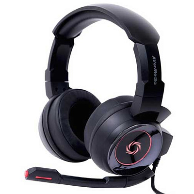 Игровые наушники AverMedia SonicWave 7.1 GH337 Black (40AAGH337APK)
